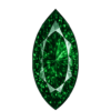 Nano Emerald GREEN Dark #112 Marquise