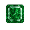 Nano Emerald GREEN Dark #112 Square cut corner