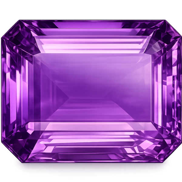 Octagon Amethyst