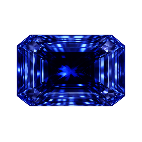 Octagon Blue Sapphire #34