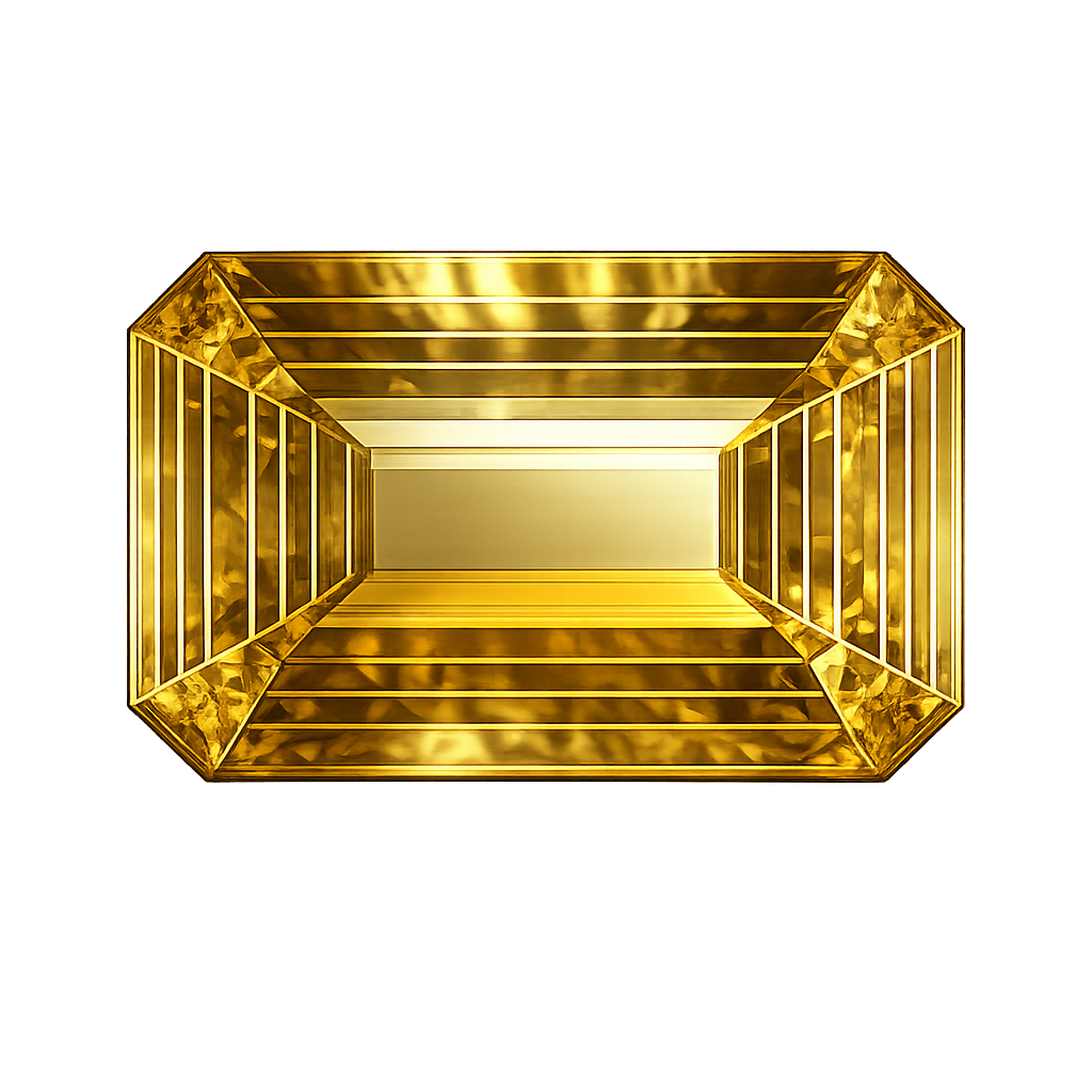 Octagon Natural SmokeTopaz