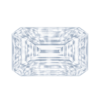 Octagon White #12 Synthetic gem
