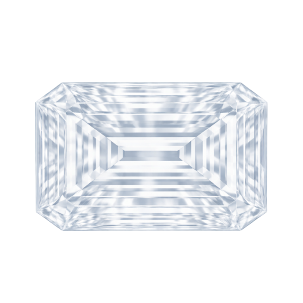Octagon White #12 Synthetic gem