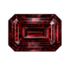 Octogon Cz Dark garnet