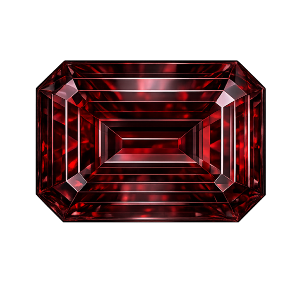 Octogon Cz Dark garnet