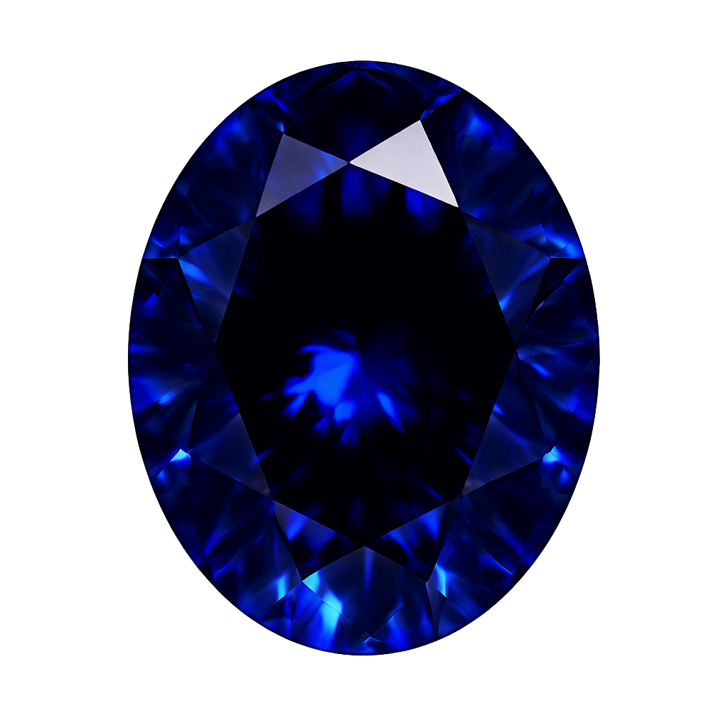 Oval Blue Sapphire #34