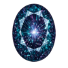 Oval Lab Created Deep Alexandrite #48