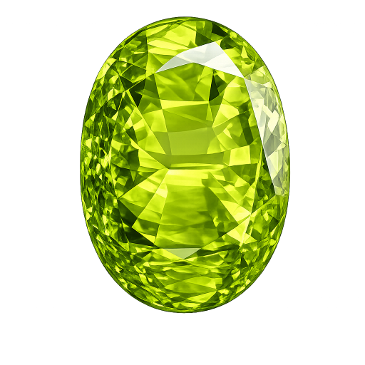 Oval Natural Earth Mine Genuine Peridot