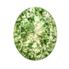 Oval Natural Eath Mine Genuine Green Amethyst