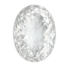 Oval Natural White Topaz
