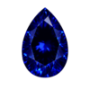 Pear Blue Sapphire #34