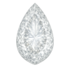 Pear Natural White Topaz