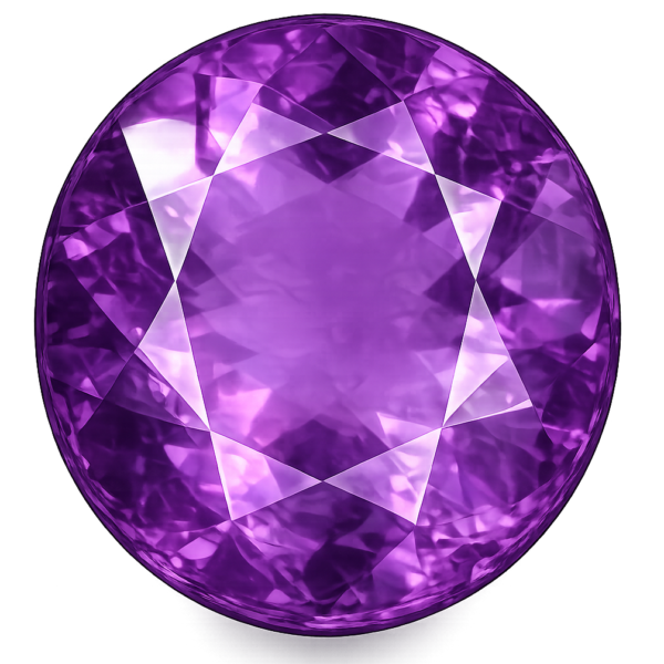 Round Amethyst
