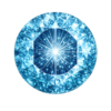 Round Lab Created More Deep Aquamaraine #107