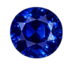 Round Nanos Blue Sapphire #121
