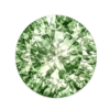 Round Natural Earth Mine Genuine Green Amethyst