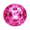 Round Natural Earth Mine Genuine Pink Topaz