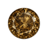 Round Natural SmokeTopaz