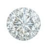 Round Natural white diamond