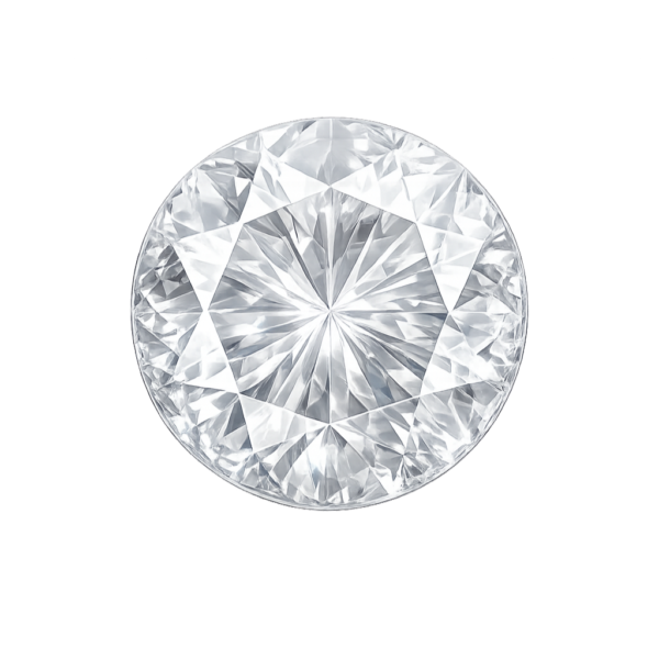 Round White#12 Synthetic gem