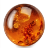 Round baltic Amber