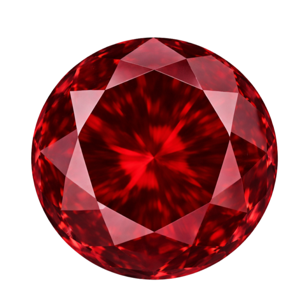 Round garnet #7