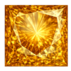 Square Natural Earth Mine Genuine Citrine