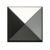 Square Natural Marcasite Swiss Machine