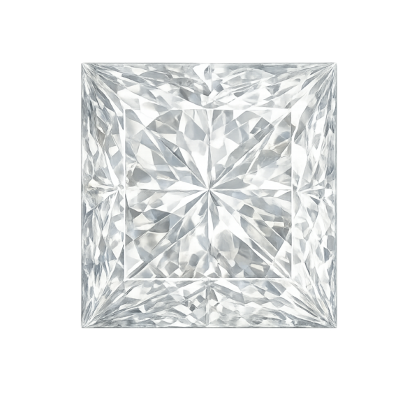 Square Natural white Topaz