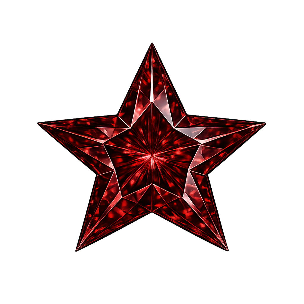 Star Dark garnet