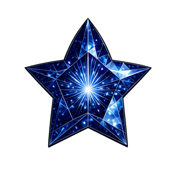 Star Lab Created Dark Sapphire #35