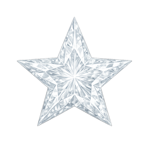 Star White#12 Synthetic gem