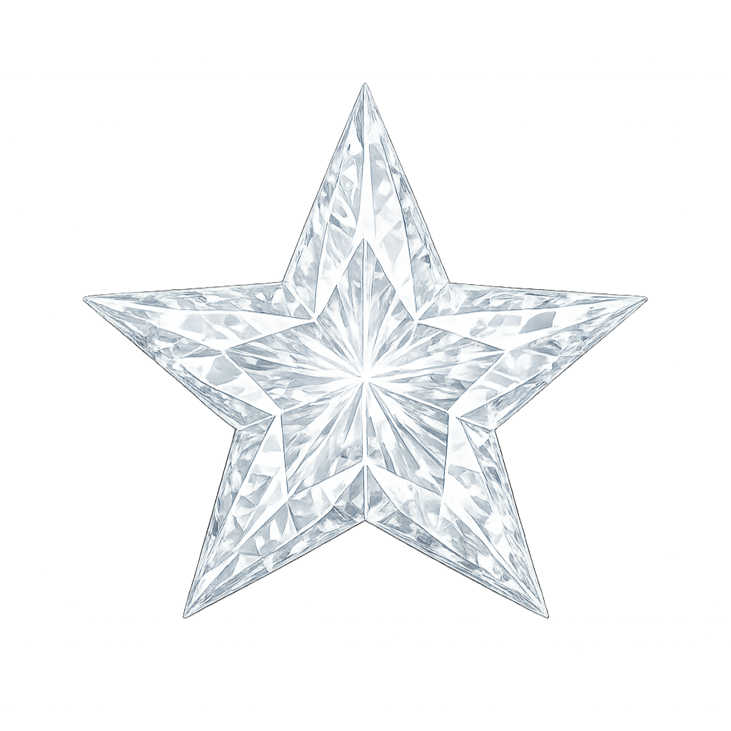 Star White#12 Synthetic gem