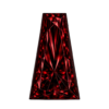 Taper Cz dark garnet