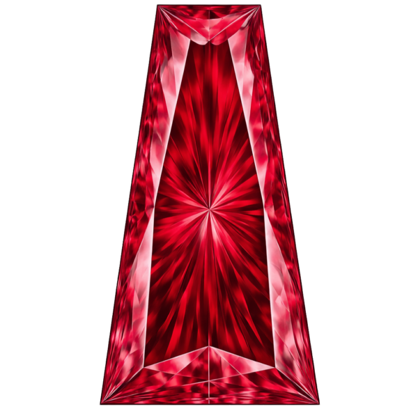 Tapper Rubby #4 Synthetic Gemstone