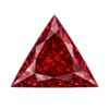 Triangle Garnet #7 Synthetic Gem