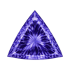 Trillion Cz Tanzanite