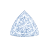 Trillion White #12 Synthetic Gem