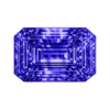 octagon CZ Tanzanite