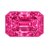 octagon Rose #3 synthetic Genmstone