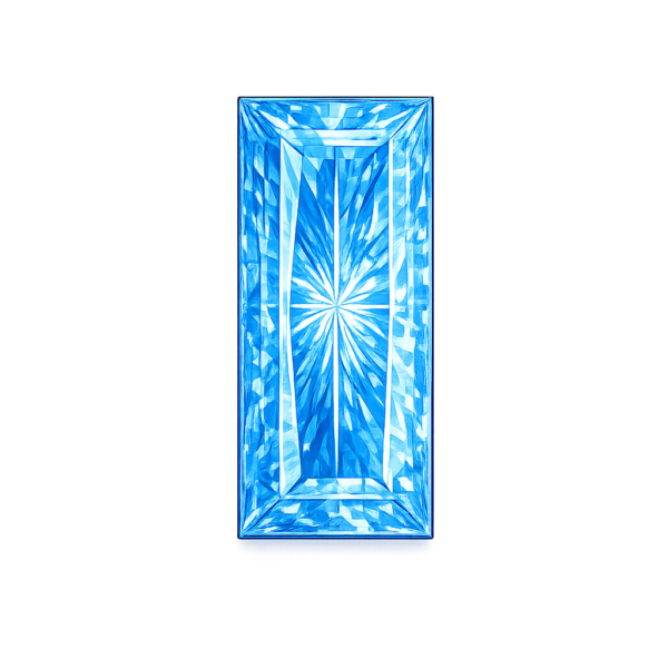 Baguette Nano Sky Blue Medium 144