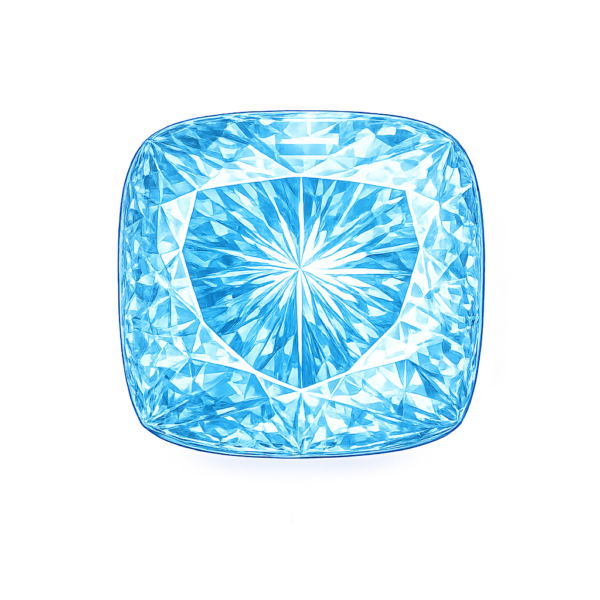 Cushion Nano Sky blue Light 145