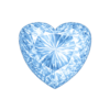 Heart Blue Sapphire Light 123