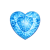 Heart Nano Sky blue Medium 144