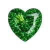 Heart Nano Tourmaline dark 131