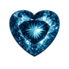 Heart nano Londeon Blue Medium 141