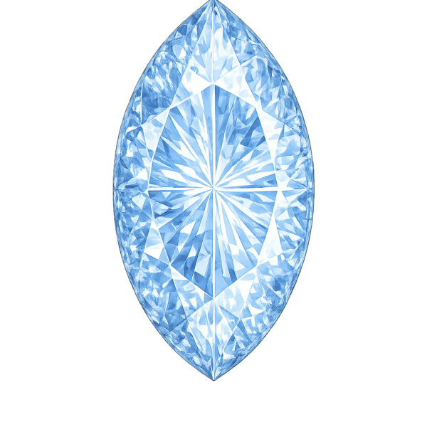 Marquise Blue sapphire light 123