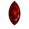 Marquise Nano garnet Medium 162