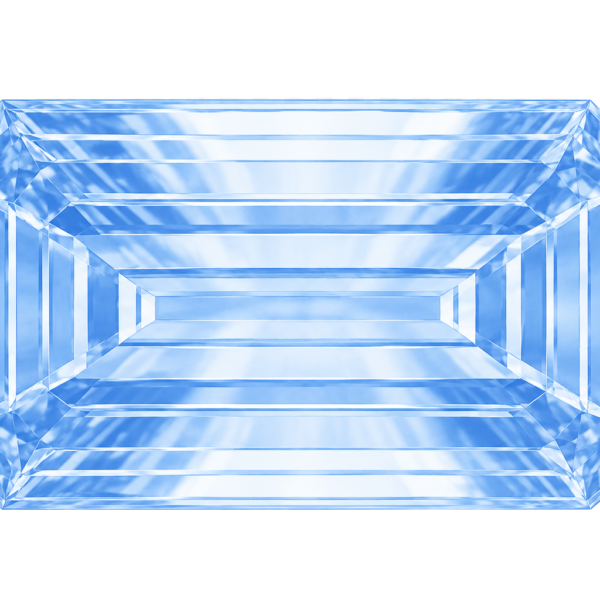 Octagon Blue Sapphire Light 123