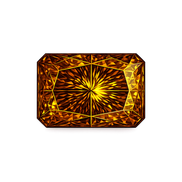 Octagon Nano Citrine Dark 171